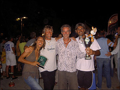 Pierre COSSO et son équipe du Nusa Dua avec Konpè Lapen